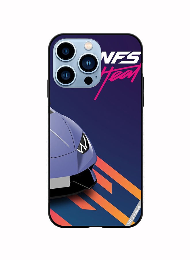 VR CREATIVE غطاء حماية لهاتف آبل آيفون 13 برو بتصميم سيارة متعدد الألوان - Image 1