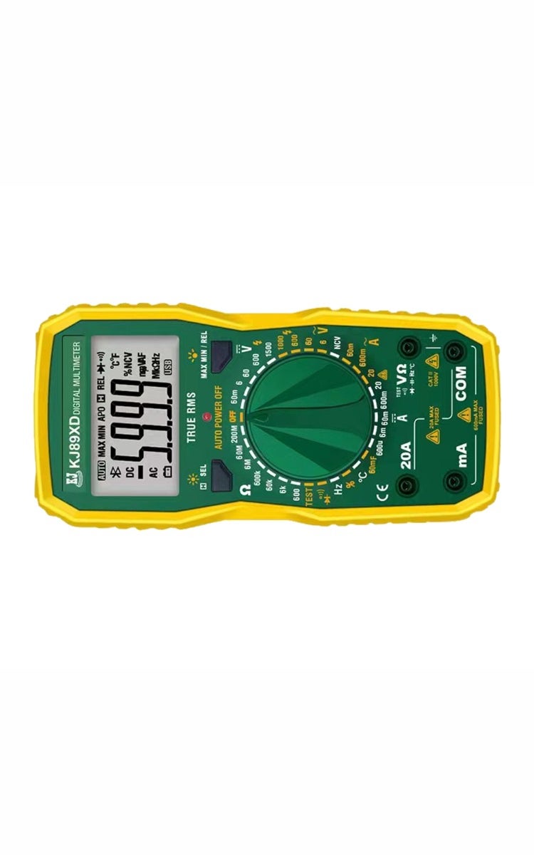 kashemano Precise Digital Multimeter, 1500V 20A, AC/DC measurement, LCD, Green,Digital Display 5999 - Image 5