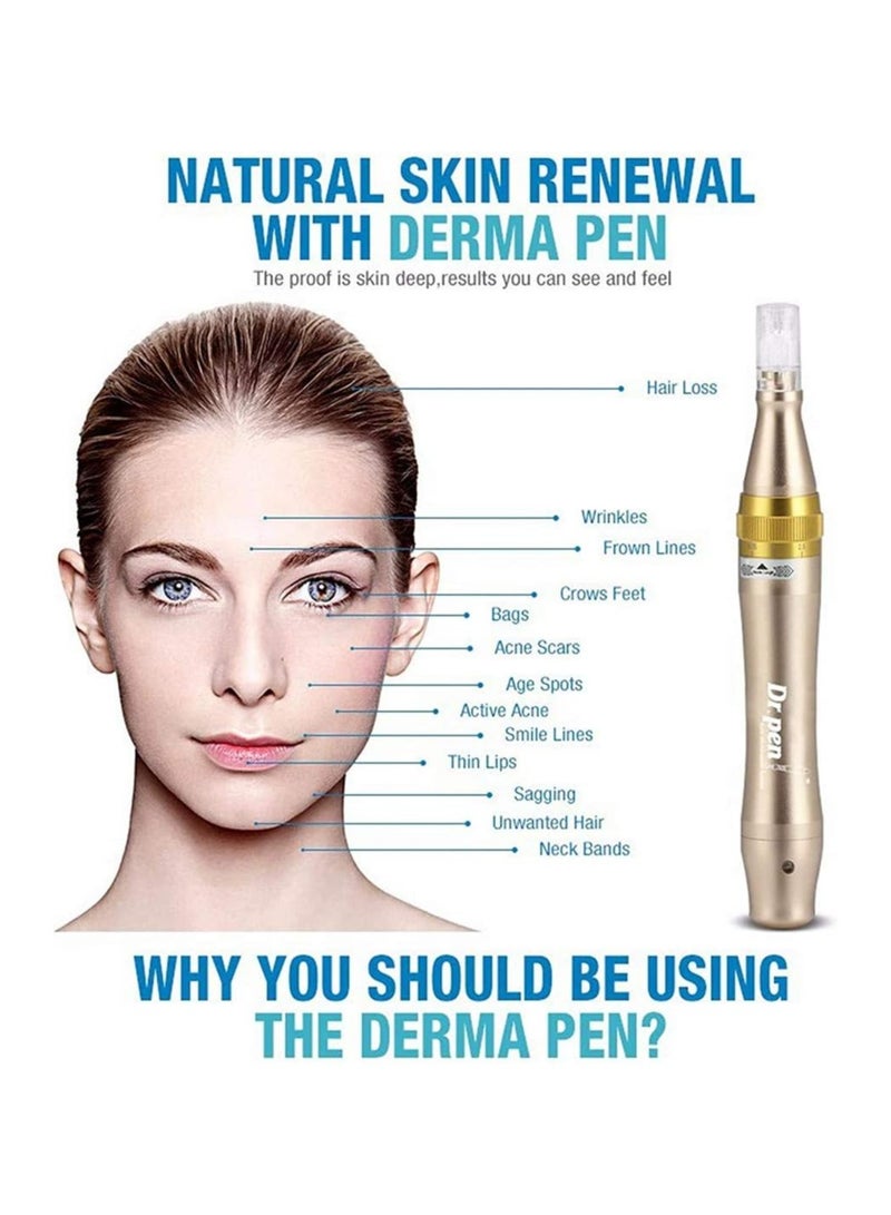 Dr.pen Dr Pen M5 Ultima Derma Pen Professional Electric Microneedle for Anti-aging Acne Scars Wrinkles with 2pcs 12PIN Cartridges  - Image 5