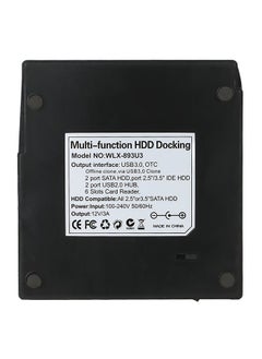 NIBEMINENT Multifunctional Hard Drive Disk With One Touch Backup Black  - Image 2