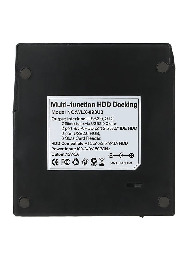 NIBEMINENT - Multifunctional Hard Drive Disk With One Touch Backup Black - Image 1