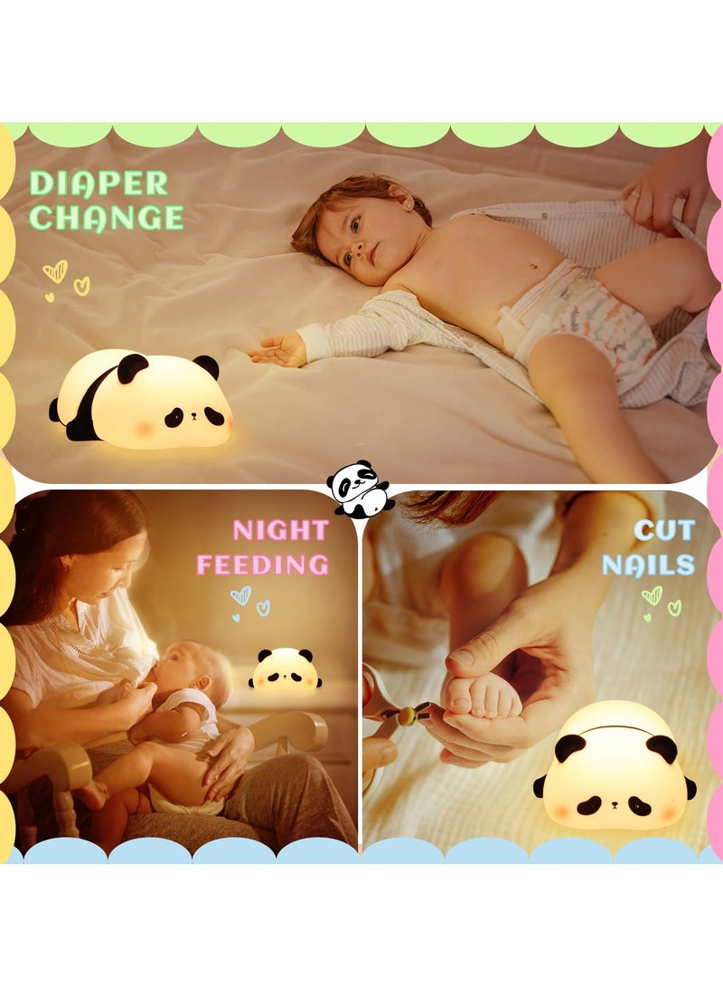 LED Night Lights for Kids, Panda Gifts, LED Lights for Room, Baby Night Lights for Nursery, Timer Auto Shutoff, Touch lamp, Battery Operated Night Lights, for Bedrooms, Living Room - Image 5