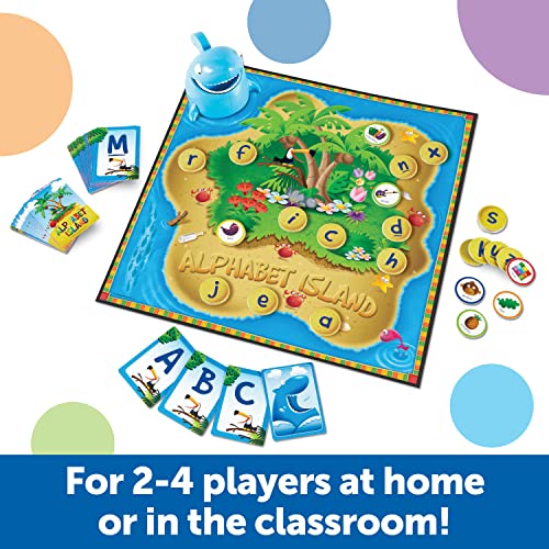 Learning Resources لعبة جزيرة الأبجدية من موارد التعلم - لعبة الحروف والأصوات، ألعاب مونتيسوري ABC، تعلم القراءة، الفونكس للأطفال، ممارسة الكتابة، لعبة لوحية، مستلزمات التعليم المنزلي، نشاط تعليمي - Image 4