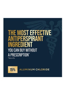 CERTAIN DRI Certain Dri Prescription Strength Clinical Antiperspirant Roll-On Deodorant, Hyperhidrosis Treatment for Men & Women, Unscented, 1.2 Fl oz, 3 Pack  - Image 2