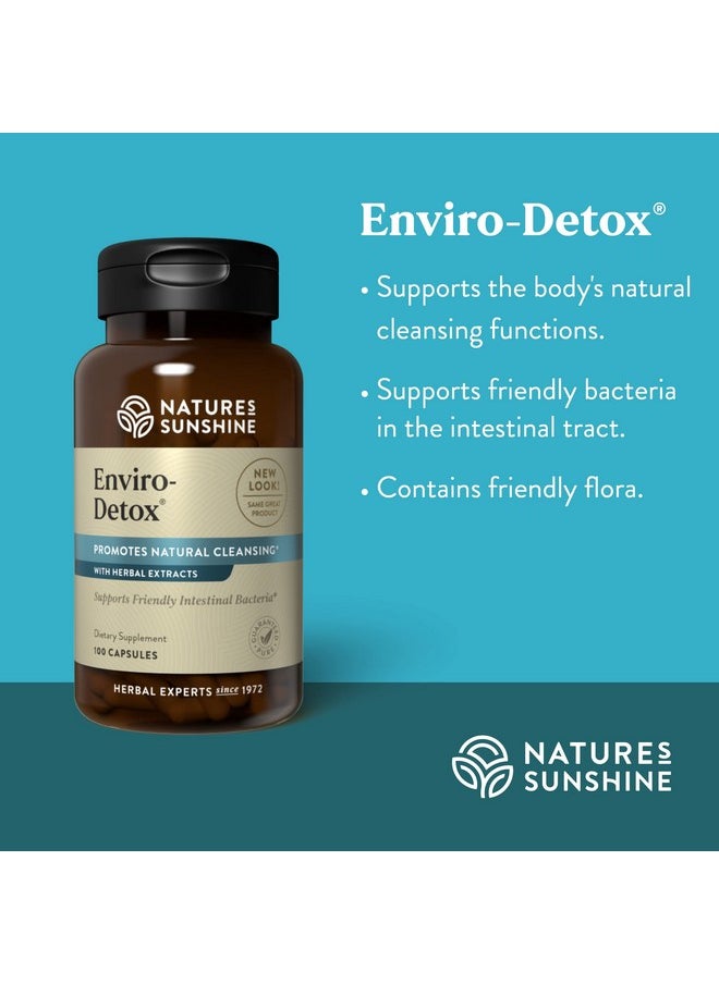 NATURE'S SUNSHINE Nature's Sunshine Enviro-Detox, 100 Capsules | Removes Pollutants and Toxins that can Build Up, Slow Normal Cleansing, and Supports Digestion  - Image 4