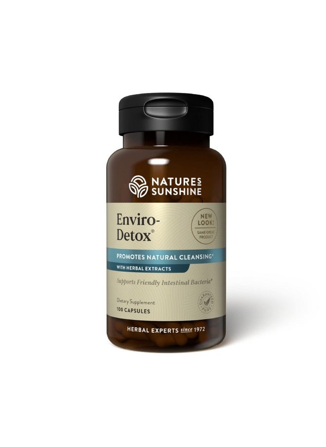 NATURE'S SUNSHINE Nature's Sunshine Enviro-Detox, 100 Capsules | Removes Pollutants and Toxins that can Build Up, Slow Normal Cleansing, and Supports Digestion  - Image 1