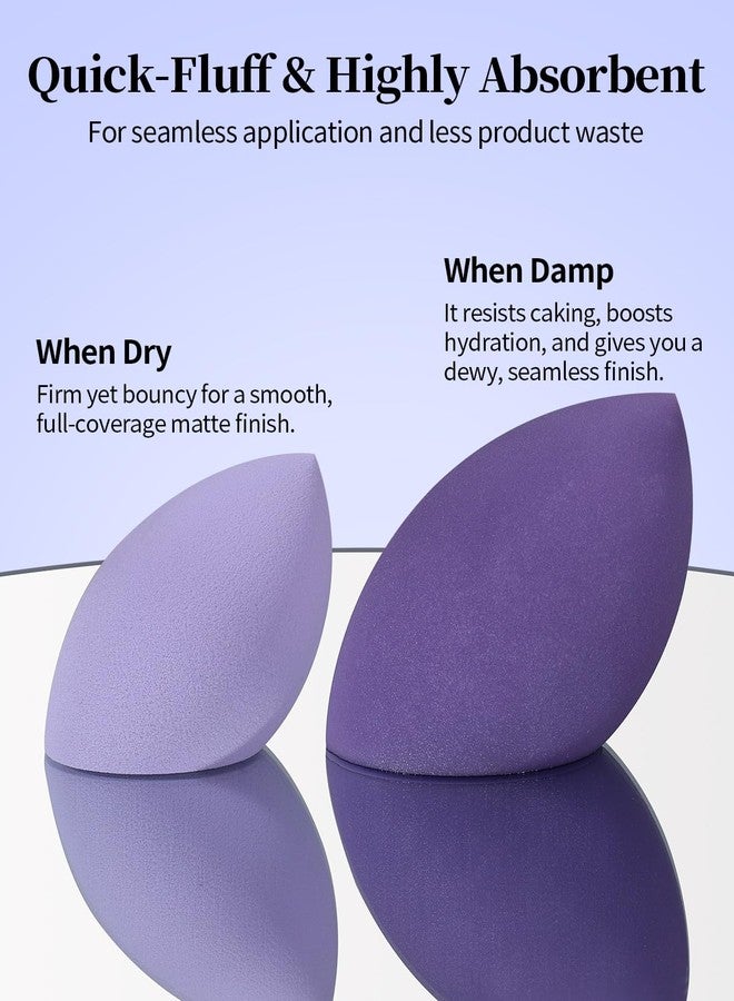 EIGSHOW Makeup Sponge Set, Soft Latex-Free Foundation Sponge 4 Pcs (M101) - Image 5