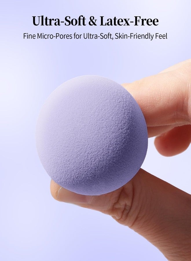 EIGSHOW Makeup Sponge Set, Soft Latex-Free Foundation Sponge 4 Pcs (M101) - Image 3