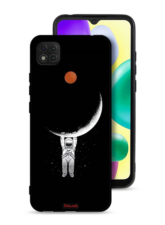 Tolwak Xiaomi Redmi 9C Protective Case Cover Hanging From Moon - Image 1