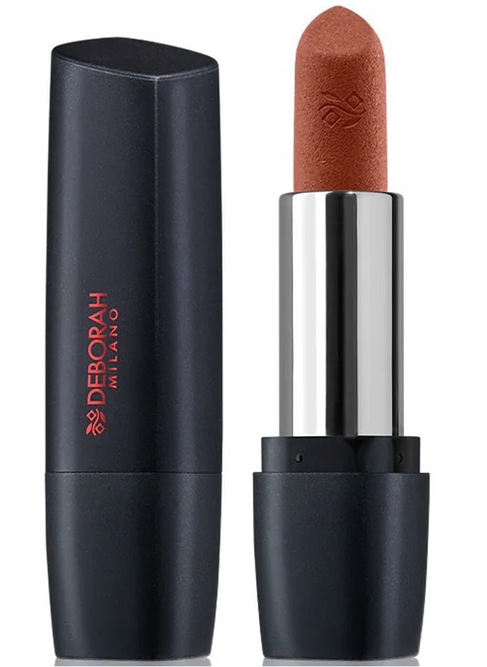 DEBORAH MILANO MILANO RED MAT LIPSTICK NO. Caramel 37 