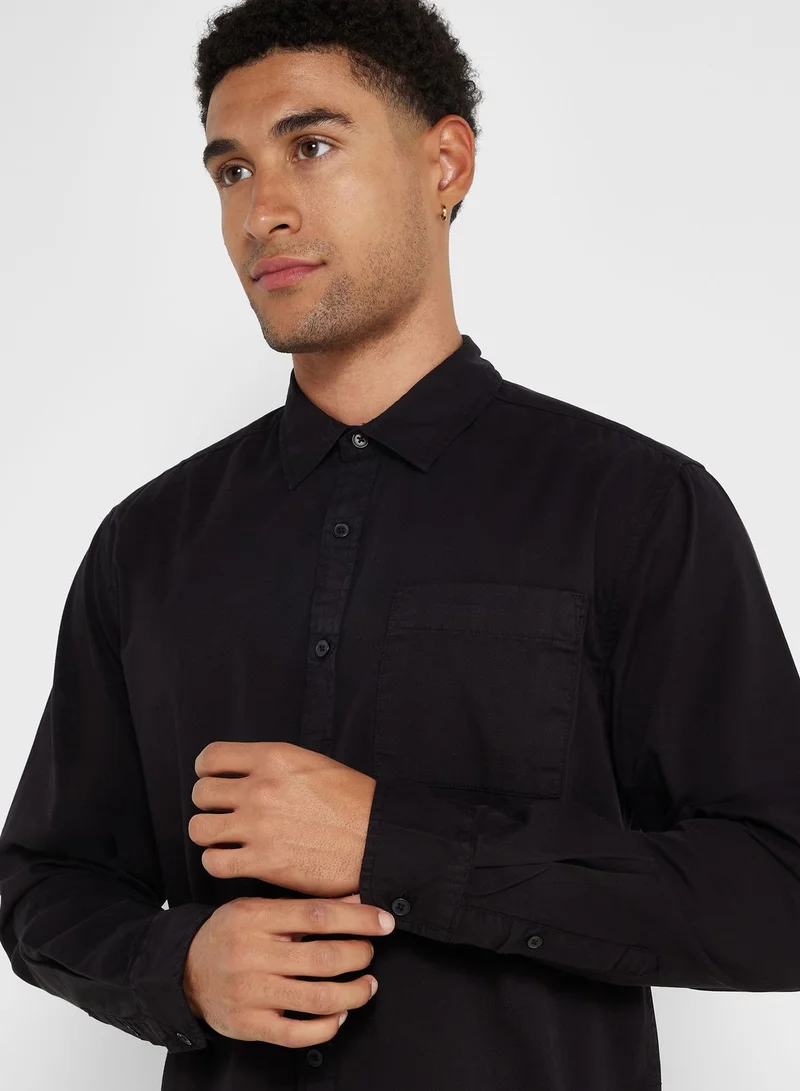 Seventy Five Twill Long Sleeve Shirt