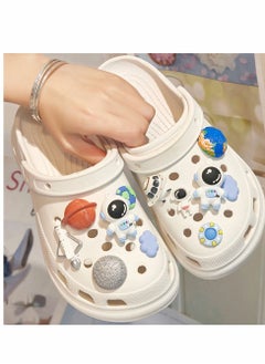 Excefore Shoe Charms for Crocs Jibbitz 3D Sport Shoe Charms Jibbitz for Crocs Decoration for Crocs Accessories Bracelet Wristband Charms for Women Men Boy Girl Nurse Buckle Party Favors Birthday Gifts 12 PCS  - Image 1