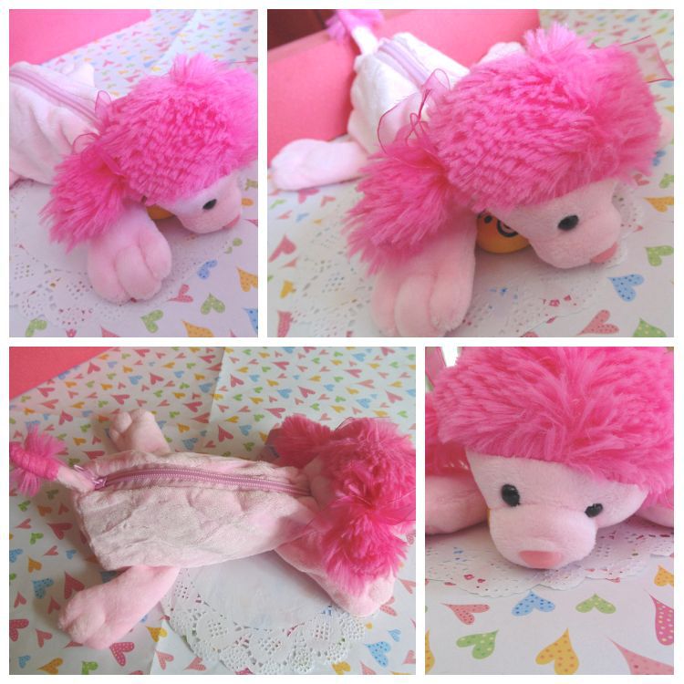 Student Plush Pencil Case Korean Pencil Case Cute 20 Various Cartoon Creative Animal Pencil Case Plush Toys - Image 5
