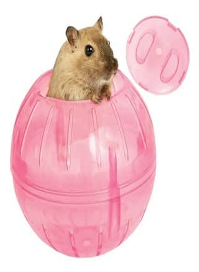 Sage Square Hamster Running Ball Wheels Toy, Cage Accessories Great for Running, Exercise, Fitness, for Hamsters, Rat, Gerbil etc 12cm (Pink) - Image 5