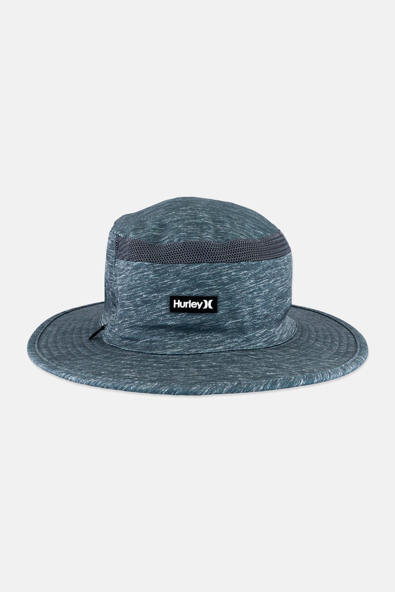 Hurley Men Brand Logo Bucket Hat, Sage Green - Image 1