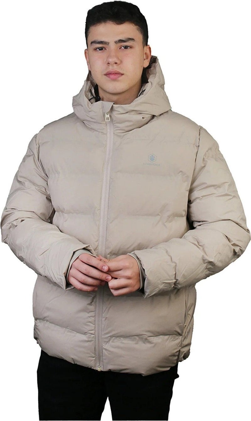LUMBERJACK Men's 3W ml Nolan Coat 2SN22 3pr,beige Coat Xl - Beige  - Image 3