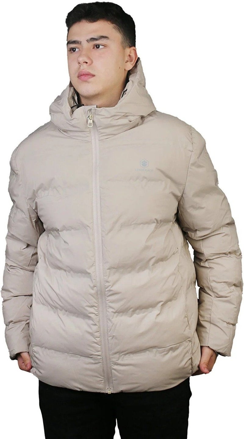 LUMBERJACK Men's 3W ml Nolan Coat 2SN22 3pr,beige Coat Xl - Beige  - Image 2