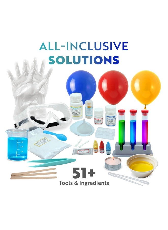 Playz Playz 52 Extreme Kids Chemistry Experiments Set - STEM Activities & Science Kits for Kids Age 8-12 with 51+ Tools - Discovery Science Educational Toys & Gifts for Boys, Girls, Teenagers & Kids  - Image 5