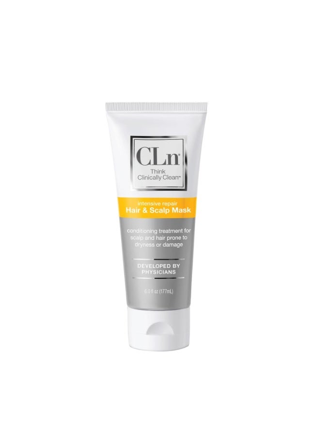 CLnÂ® Hair & Scalp Mask Conditioner - Deep Conditioner for Hair & Scalp Prone to Dryness & Damage, Paraben-Free & Dye-Free, Scented by Eucalyptus, 6 fl. oz. - Image 1
