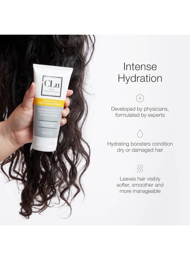 CLnÂ® Hair & Scalp Mask Conditioner - Deep Conditioner for Hair & Scalp Prone to Dryness & Damage, Paraben-Free & Dye-Free, Scented by Eucalyptus, 6 fl. oz. - Image 3