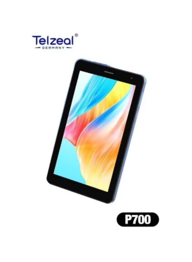 Telzeal P700 5G Android Tablet – 7-Inch HD Display – Dual SIM with 6GB RAM & 256GB ROM – Slim Lightweight Design – 3000mAh Battery – Wi-Fi, Bluetooth, Fast Connectivity – Ideal for Travel, Kids & Daily Use – Gold – Compact & Stylish Android Device - Image 5