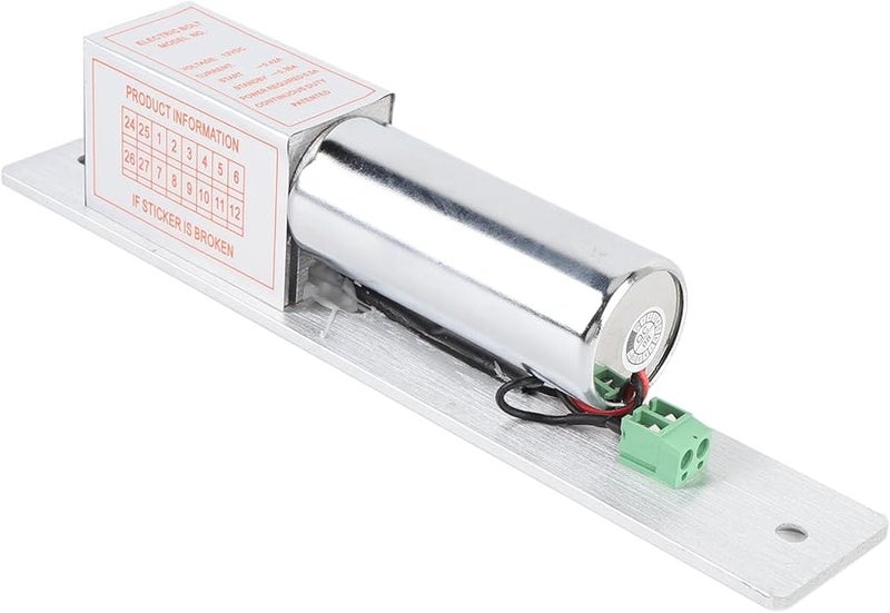 Aluminum Electric Drop Bolt Lock Magnetic Self Locking Induction Deadbolt Door Access Control System - Image 5