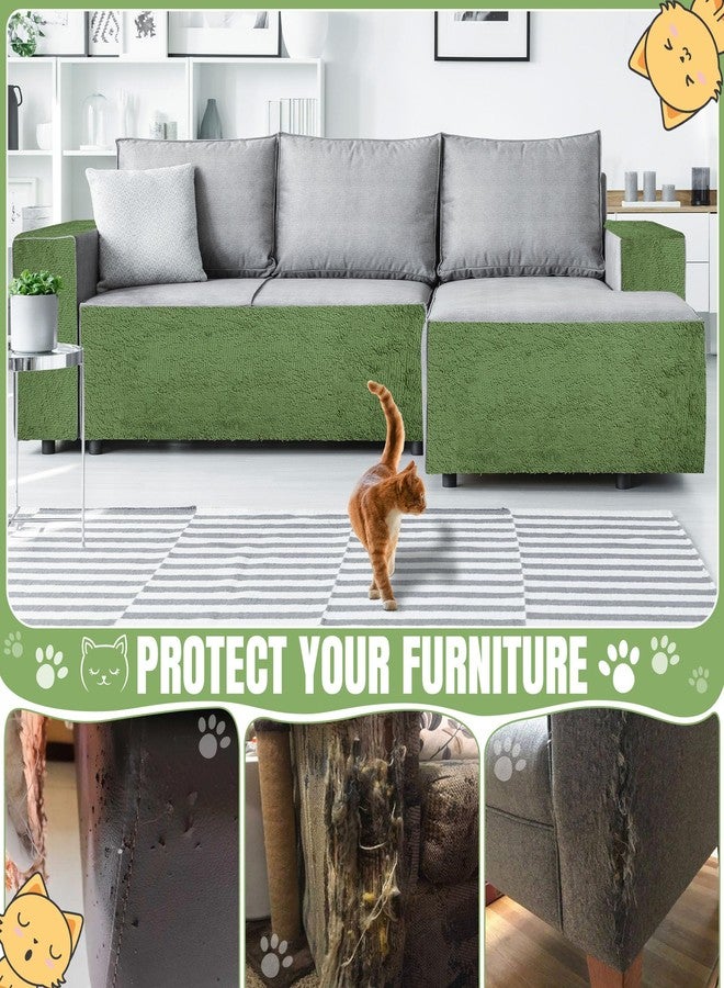 ROYALAY Cat Scratching Post Carpet Covered 78.7”x15.8”,Trimmable Self-Adhesive Mat Cat Scratcher, Furniture Protector Cat Tree Shelves Replacement Parts for Shelf Shelves Steps Couch DIY Protector - Image 4