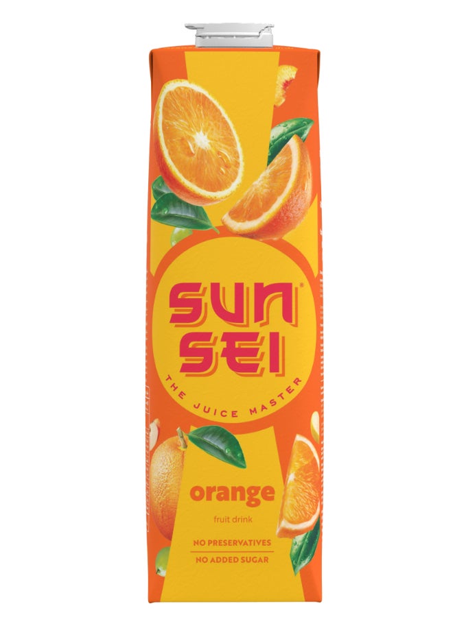 SunSei Orange Juice. No Added Sugar. No Preservatives. 1 Litre . - Image 1