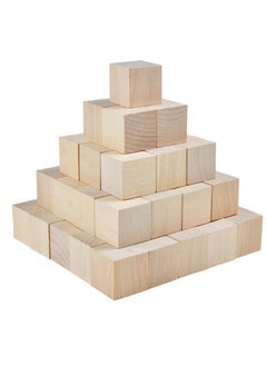Generic Manufacturers Directly Supply Various Sizes Of Multiple Squares Children's Traditional Toys Kindergarten Math Teaching Aids Squares-Colour:2*2*2CM  - Image 4
