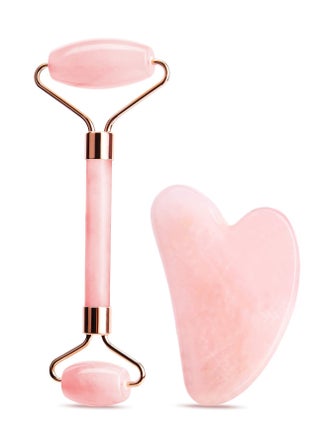 Scraping Facial Tools And Jade Roller Set Suitable For Facial Scraping Tools For Skin Care Scraping Stone Set Reduces Swelling And Improves Wrinkles Self Care Gift, Pink - pzsku/ZB41D62558B068B3ECFA3Z/45/1750180495/8e3a3062-18cd-4234-a43a-6f1aeccfd642
