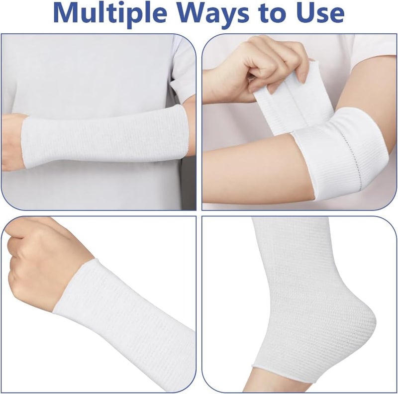 Flintronic Tubular Bandages, 7.5cm x 5m Stretch Cotton Bandage, Eczema Conforming Retention, for Arm, Ankle, Wrist - Image 3