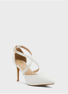 ELLA Cross Over Strap Pointed Pump  - Image 2