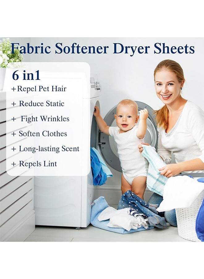 GMORO Dryer Sheets - Clothing Softness Sheet, 1 Box/40 Count Natural Fabric Softener with Plant-Based Formula, Removes Static Cling, Gentle on Clothes - for Soothing(Lavender Incense) - Image 3