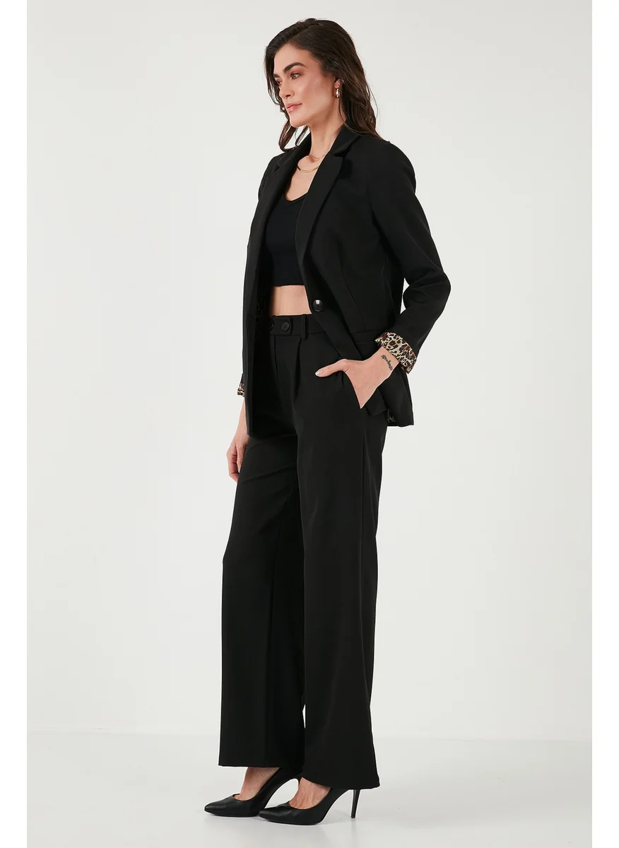 Lela Standard Fit High Waist Wide Leg Trousers Women's Trousers 6522280