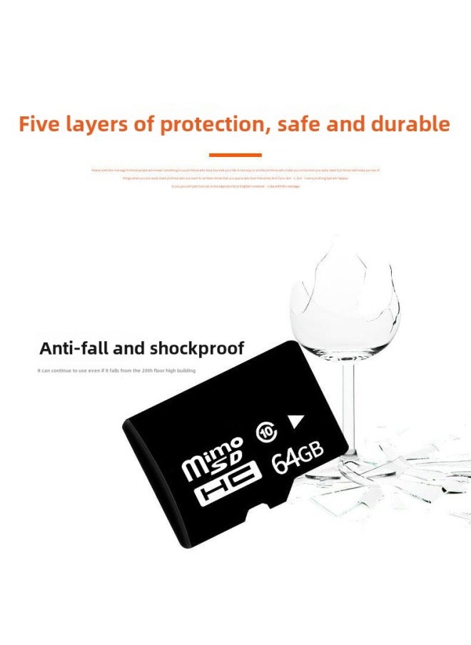 TF Card 64GB High-speed C10 Mobile Phone Memory Card Memory Card Flash Memory Card In Large Quantities-Capacity:16G-U3-C10 High Quality Edition  - Image 5