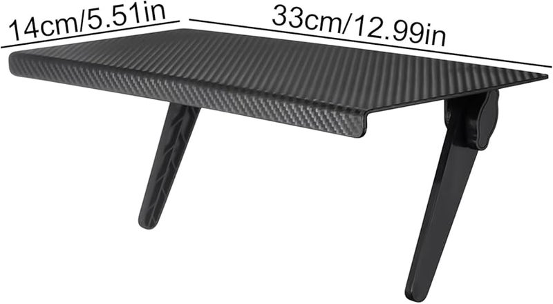 13 Inch Adjustable TV Shelf Top Media Console For DVD Player Soundbar Router - Image 4