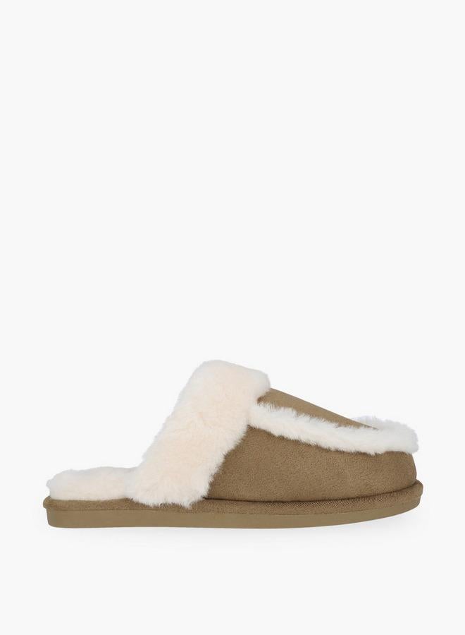 Le Confort Faux Fur Bedroom Slippers - Image 2