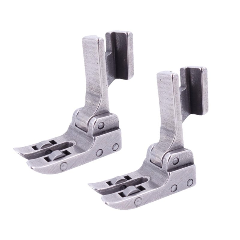 Roller Bearing Industrial Sewing Machine Presser Foot 2PCS Steel Replacement - Image 2