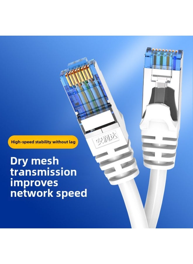 Generic Gigabit Six Types Of Network Cable Finished Jumper Computer Twisted Pair Network Cable Router Switch Connection Line Manufacturers Wholesale-Color:Gray  Category 5e-Line Length:20 Meters  - Image 3
