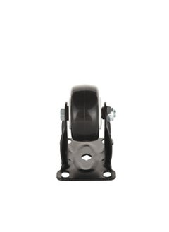 BMB tools Black PVC White Rim Caster 2 Piece 2 Inch - Rigid - Plate| Industrial & Scientific|Material Handling Products|Rubber Caster| Wheel  - Image 4