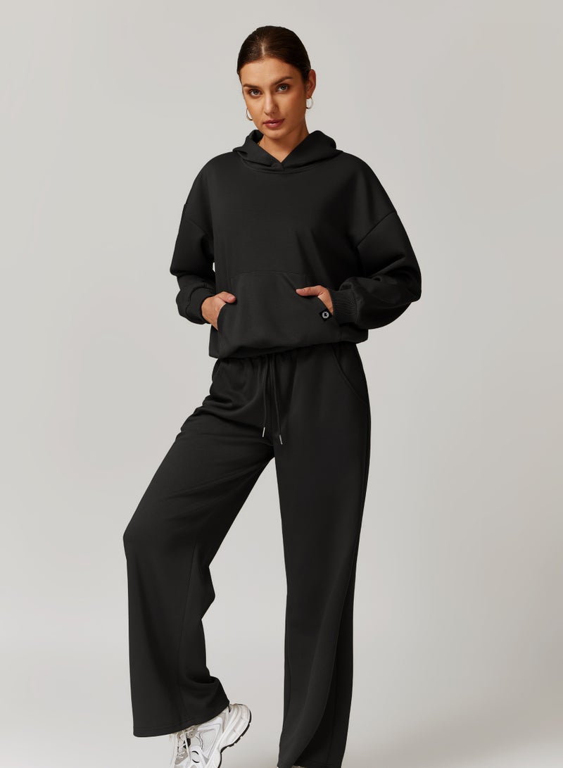 KAWN.YOGA Womens Loose Fit Hoodie - Image 2