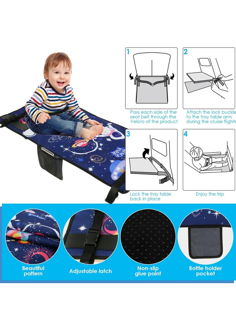 Bebiland Lightweight Toddler Airplane Seat Extender, Portable Toddler Travel Bed Kids, Kids Airplane Travel Essentials Airplane Travel Accessories  - Image 4