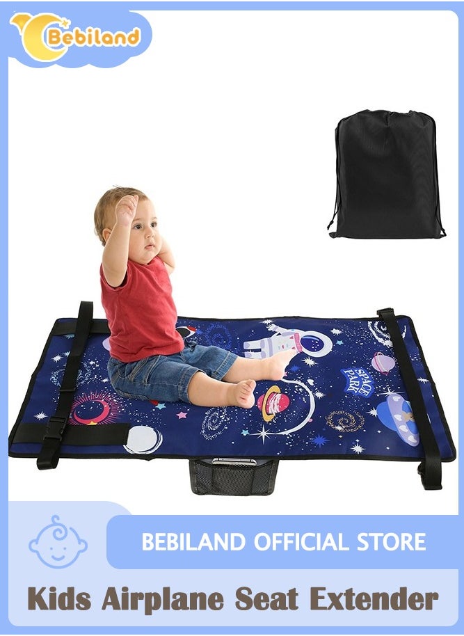 Bebiland Lightweight Toddler Airplane Seat Extender, Portable Toddler Travel Bed Kids, Kids Airplane Travel Essentials Airplane Travel Accessories  - Image 1