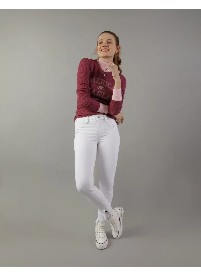 American Eagle AE Long-Sleeve Thermal Top