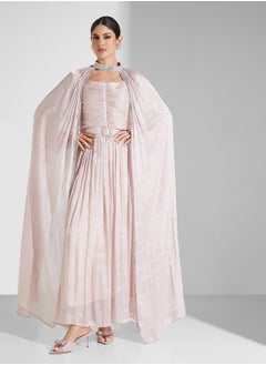 hayas closet Cape Sleeve Belted  Moroccan Dress  - Image 5
