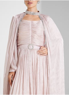 hayas closet Cape Sleeve Belted  Moroccan Dress  - Image 3