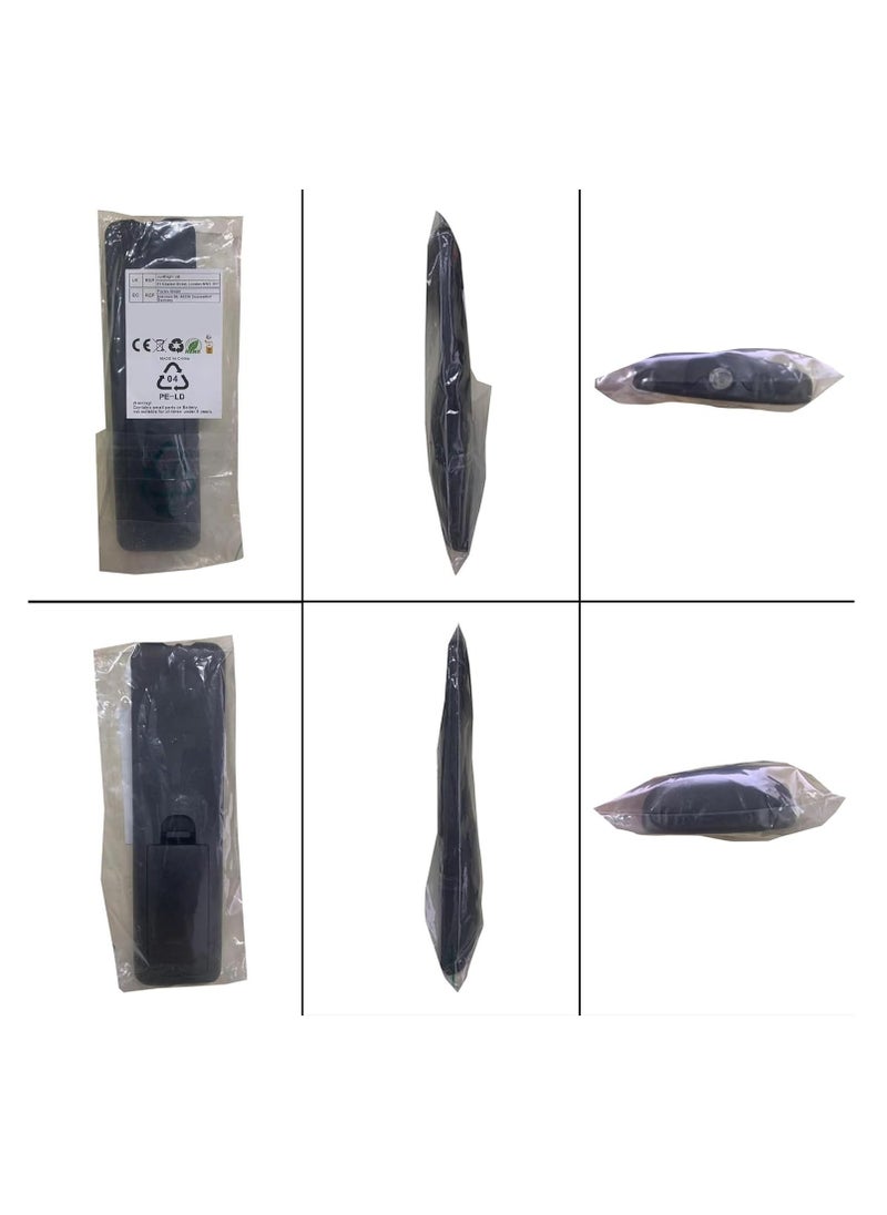 TIGER EN2BB27H B Remote Control Replacement for Hisense TV | Compatible with Models H32A5600, H39AE5500, H32A5600UK, H43A5600, H65A6100, H43AE6030, H50A6100, H55A6100, H43A6100, H43AE5500, H39A5600UK | Media, YouTube, Netflix Buttons Included - Image 5