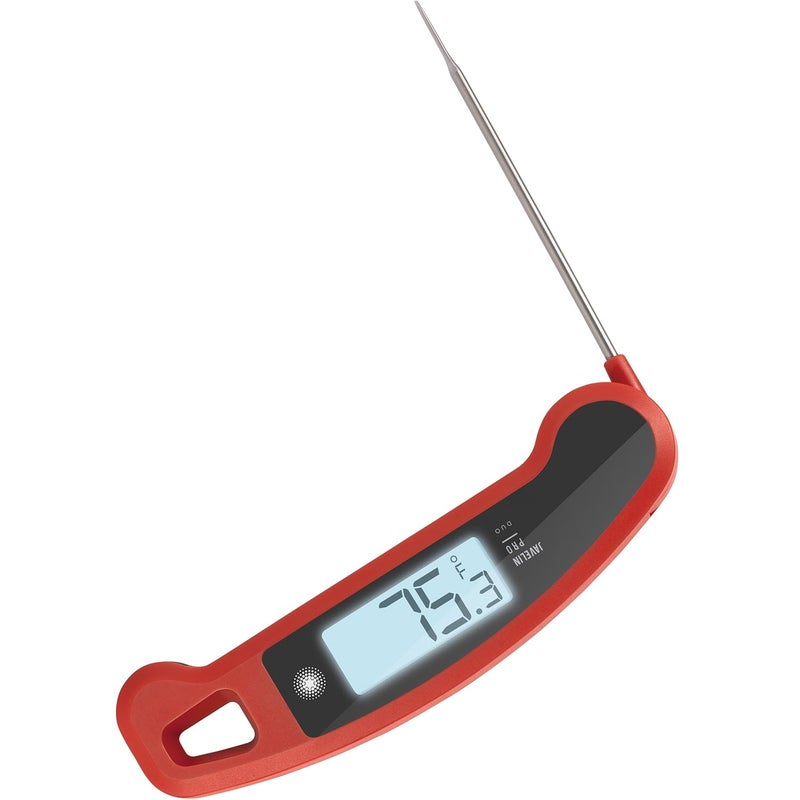 Lavatools Javelin® PRO Duo Ultra-Fast 2-Second Professional Digital Instant Read Meat Thermometer for Grill and Cooking, Auto-Rotating Backlit Display, IP65 Water Resistant, NSF Certified – Sambal - Image 2