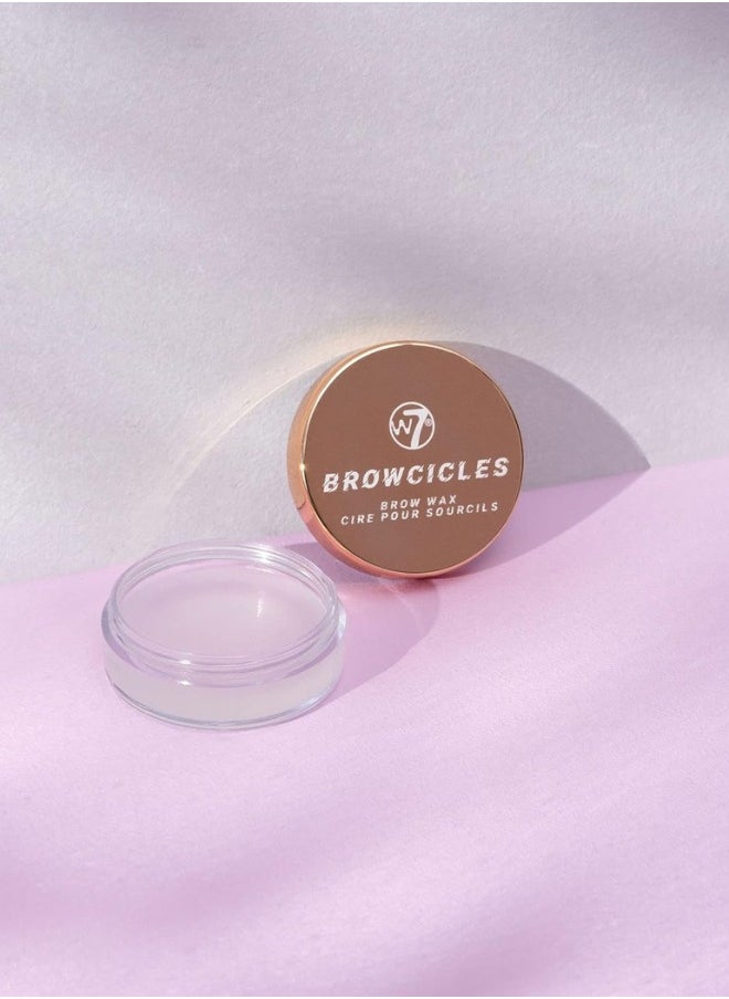 W7 Cosmetics W7 Browcicles Eyebrow Wax - Clear and Long-Lasting, Strong Hold Formula - Cruelty Free and Vegan Brow Makeup  - Image 2