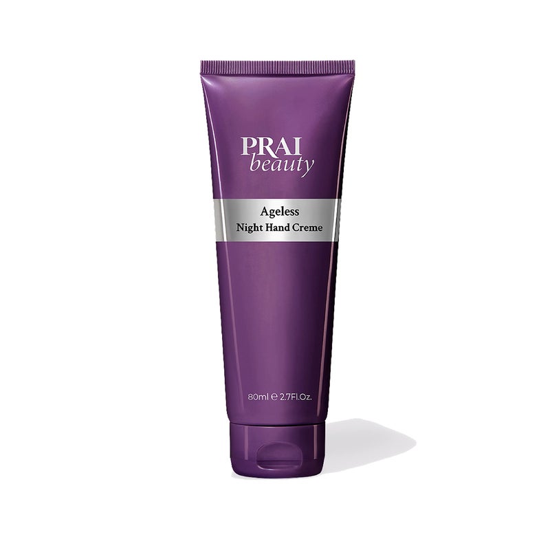 PRAI Beauty Ageless Night Hand Creme Anti-Aging and Nourishing Hand Cream, Hand Cream for Dry Cracked Hands, Paraben-Free, Vegan, Gluten-Free, 2.7 Fl Oz - Image 1